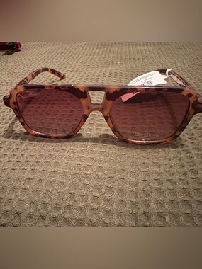 Vince Camuto Tortoiseshell Sunglasses with Brown Lenses